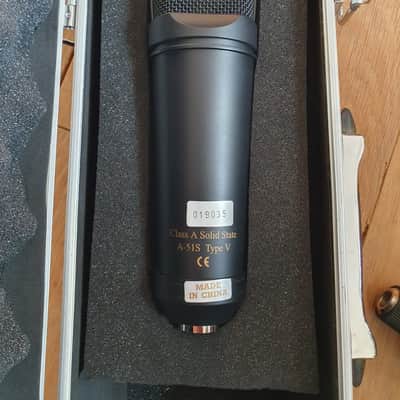 ADK Microphones Model S A-51s Mk5.1s Diaphragm Cardioid Condenser Microphone 2008 - 2014 - Black image 6