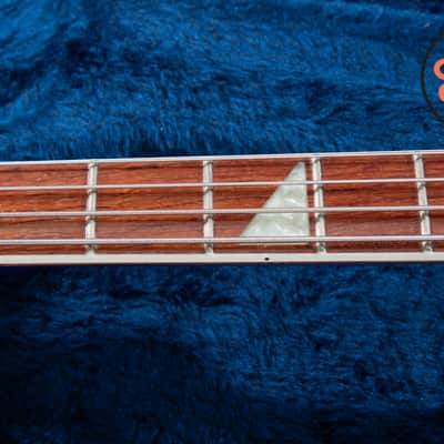 2002 Rickenbacker 4003 Midnight Blue Rare Color Hipshot Bridge OHSC image 4