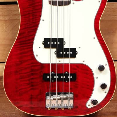 FENDER 2006 AERODYNE PRECISION BASS Flame Maple Top Red Foto FMT CIJ Japan 06768 image 3