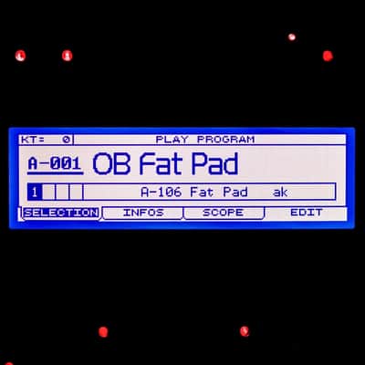 LED Display Upgrade - Oberheim OB-12 LED Graphic Display !