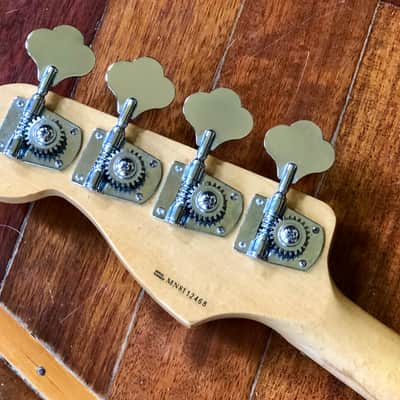 ORIGINAL 1998 FENDER JAZZ ELECTRIC ACTIVE DELUXE SERIES BASS BLACK GUITAR MEXICO image 15