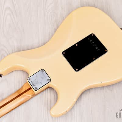 1980 Fender Stratocaster 25th Anniversary Model Vintage Guitar Pearl White w/ Case image 14