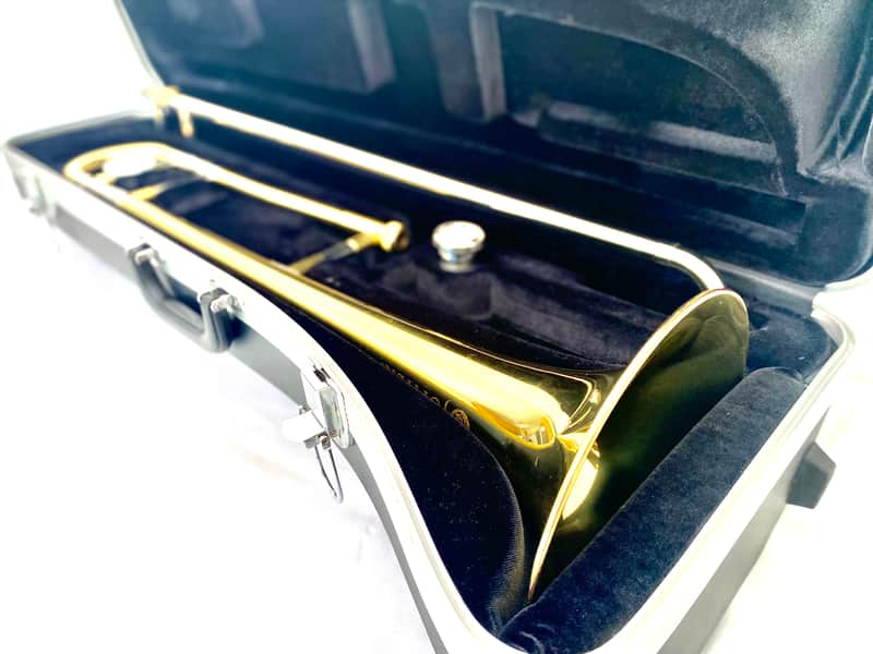 Jupiter JTB-700 Bb Tenor Trombone w/ Original Hard Case & 12C Mouthpiece – image 1