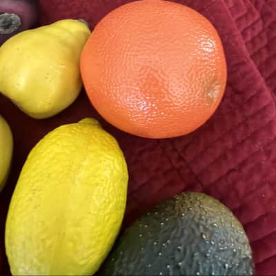 Lot Of 8 Children Quality Vintage Fruit Percussion Maracas image 5