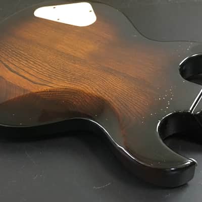 Aria Pro II CSB-450 Cardinal Series Bass Medium Scale early 80s Thru-neck Brown image 12