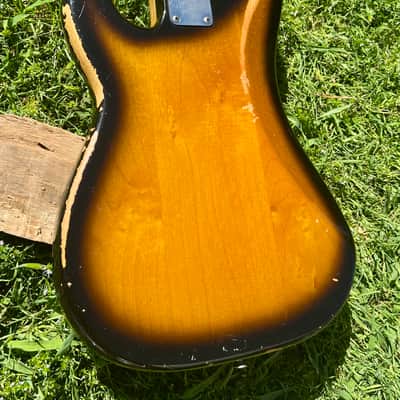 Vintage Fender Fullerton 57 Reissue Precision Bass Guitar 1982 image 12