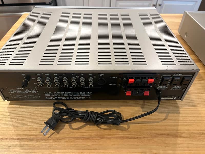 Denon PMA 530 / TU 530 1980s - Silver | Reverb