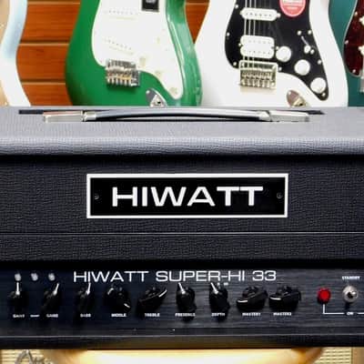 2025 Hiwatt SUPER-HI 33 Guitar Amplifier Head w/ Footswitch! VERY NICE!!! image 1