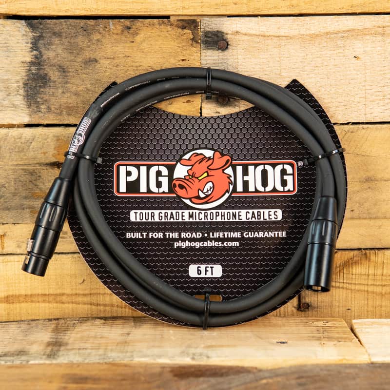 Pig Hog PHM6 6ft XLR image 1