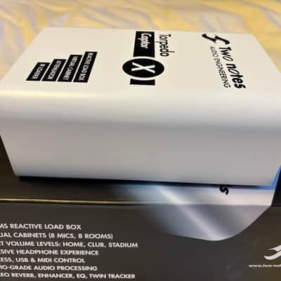 Two Notes Torpedo Captor X 8ohm Stereo Reactive Load Box / Attenuator 2020 - White image 6