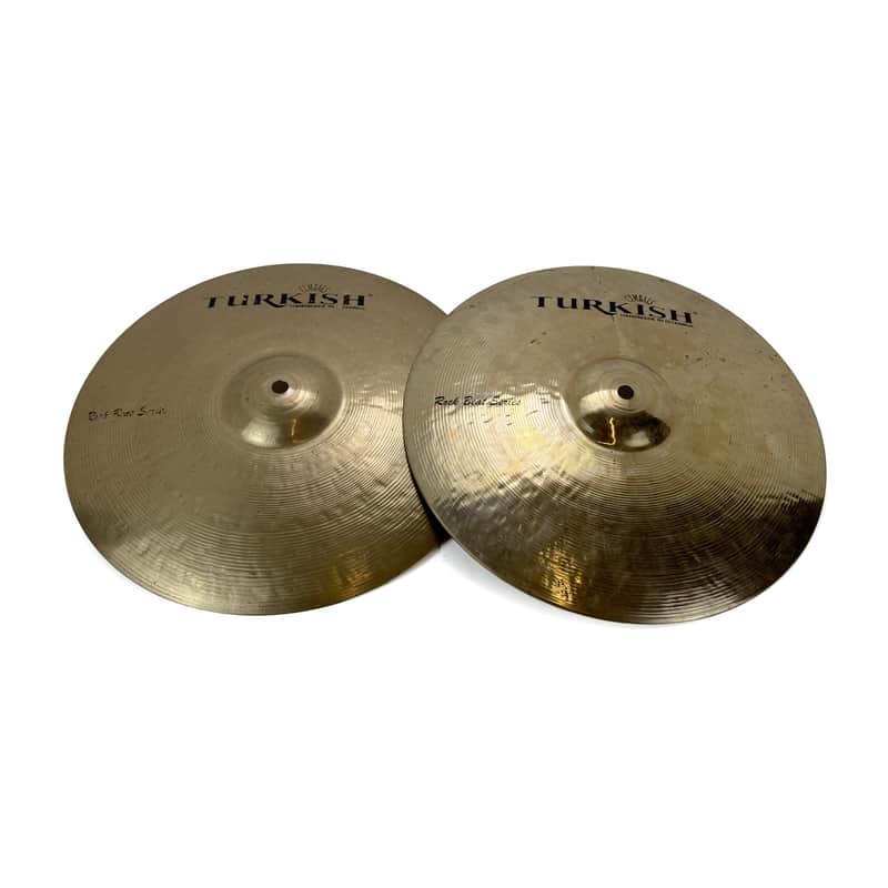 Turkish Rock Beat Series 14 Inch Hi Hat Cymbals image 1