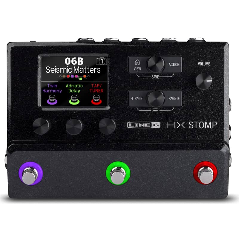 Line 6 HX Stomp Guitar Multi-effects Floor Processor image 1