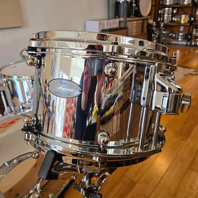 Drum Kits - Pearl Reference One Music City Custom 16x22 8x12 14x16 16x18 (Mirror Chrome) image 4
