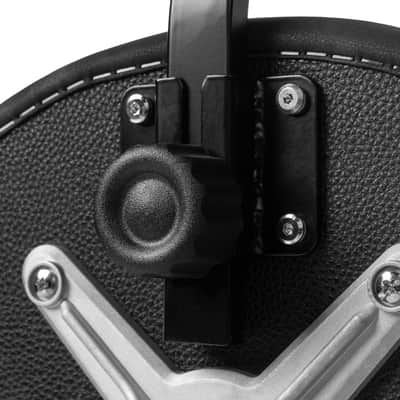 Gator Spindle Drum Throne Saddle Seat, Black image 20