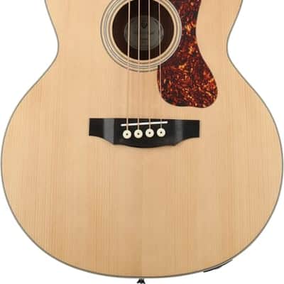 Guild B-240E Concert Acoustic-electric Bass Guitar - Natural image 2