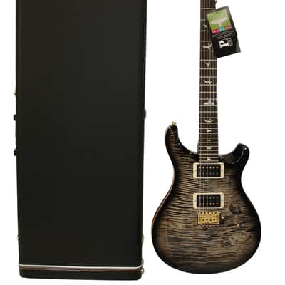 2024 PRS Paul Reed Smith Custom 24 10-Top Guitar, Rosewood Fretboard, Charcoal Burst image 1