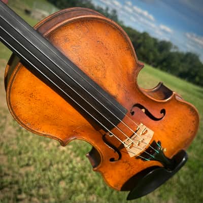 Fine 1860ca French Caussin Violin Cappa in Saluzzio model w/Appraisal image 9