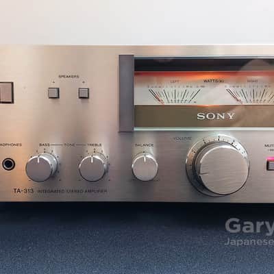 Sony TA-313 Integrated Stereo Amplifier Japan 1979 upgraded to 2 x 50 watts image 3