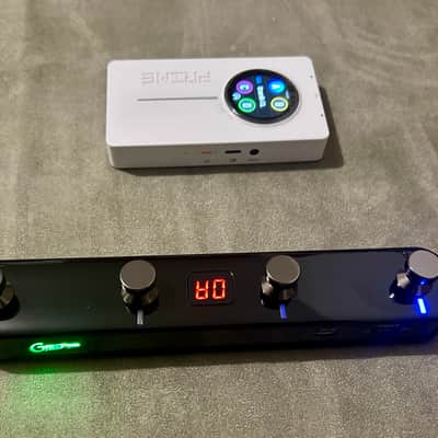 MOOER Prime P2 (White) & GWF4 Wireless Footswitch (Black) image 2