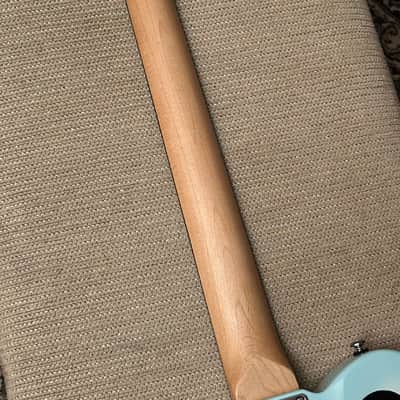 Reverend Double Agent OG Chronic Blue Burst Guitar image 8