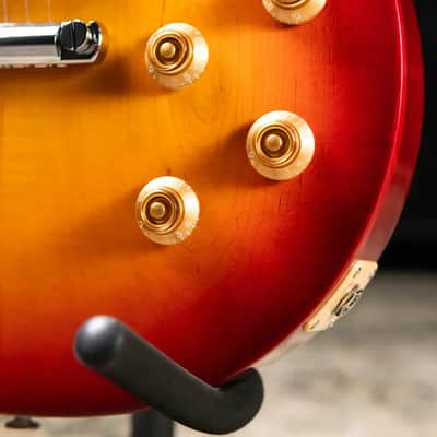 Gibson Les Paul Studio Double Trouble Electric Guitar - Cherry Sunburst with Gig Bag image 10