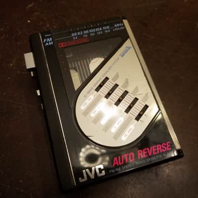 JVC CX-F3K FM/AM Auto Reverse Stereo Radio METAL Cassette Player 1980s image 1