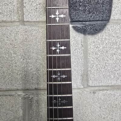 Schecter Demon-6 2014 - 2017 - Aged Black Satin with Hard Case image 8