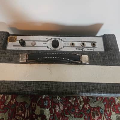 Supro 1606 Super 1960 original speaker - Blue Rhino Hide image 2