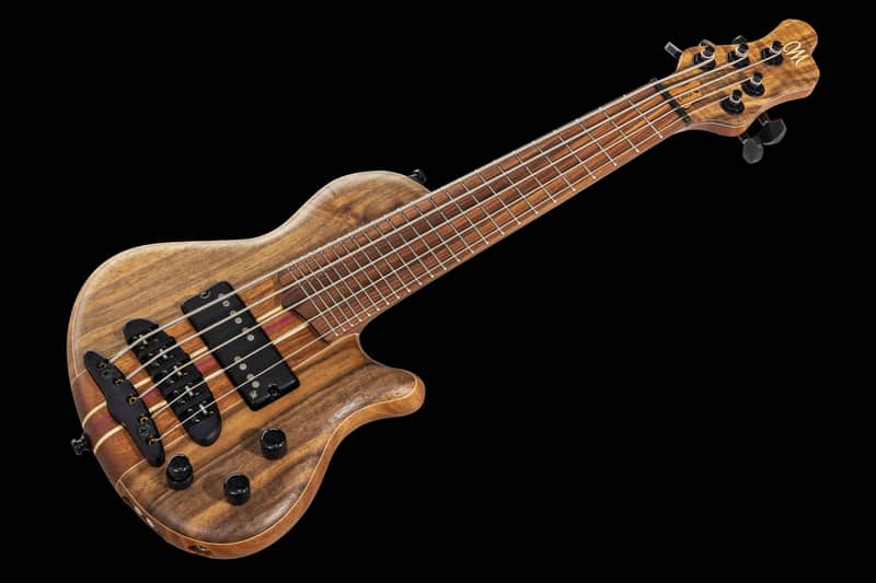 Mayones Cali 5 Mini Bass Walnut - Trans Natural Matt | Reverb