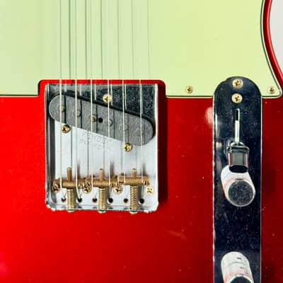 Fender USA Custom Shop 1963 Telecaster Relic'd Candy Apple Red Serial#: CZ589852 image 16