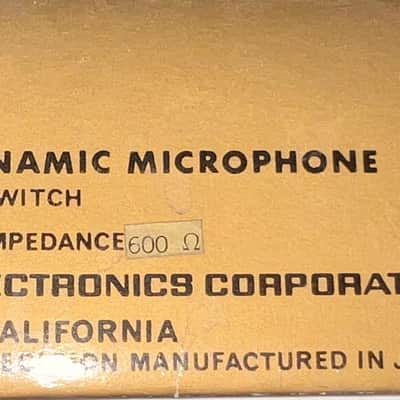Concord Dynamic Mic D-2000 Vintage 70's image 4