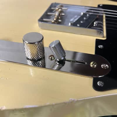 Kinnatone Stainless Steel knurled 3 or 5 way Blade style Switch Tip. For Strat or Tele image 4