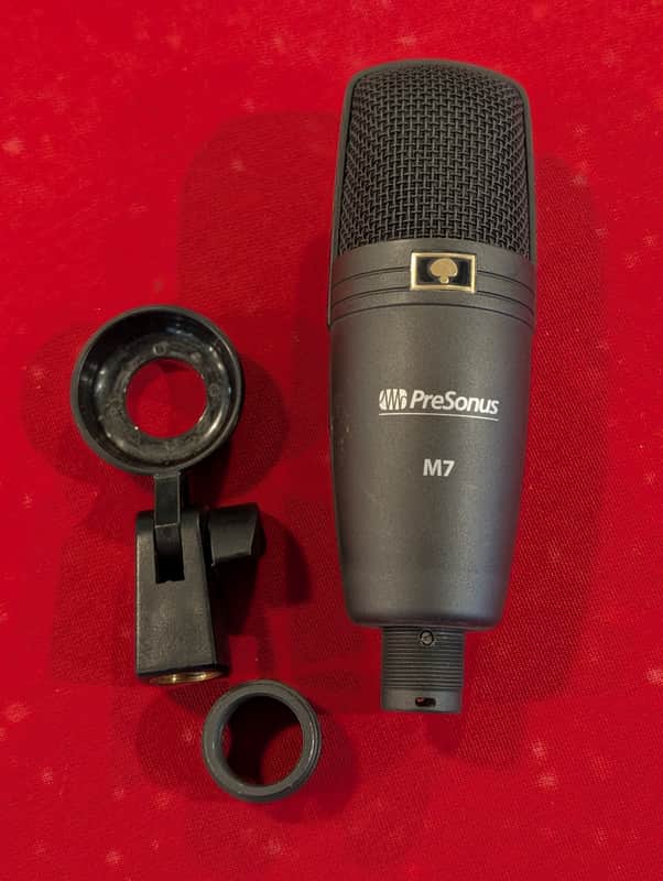 PreSonus M7 Condenser Microphone 2010 - Present - Black image 1