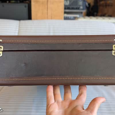 Crossrock Mandolin Case, Rectangle, Brown, A-Style - Used image 3