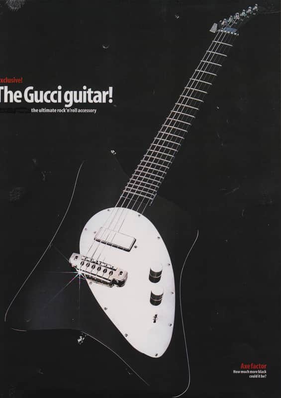 Gucci Boutique Guitar Handmade As Used By Billy Gibbons, The Edge Etc image 1