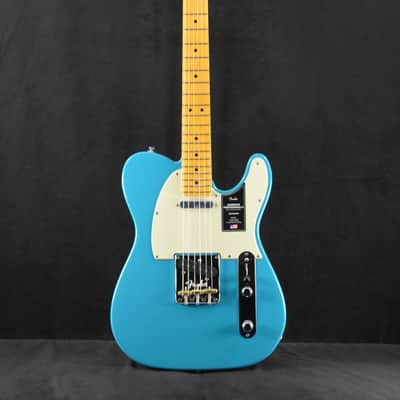 Fender American Professional II Telecaster Miami Blue Maple Fingerboard image 2