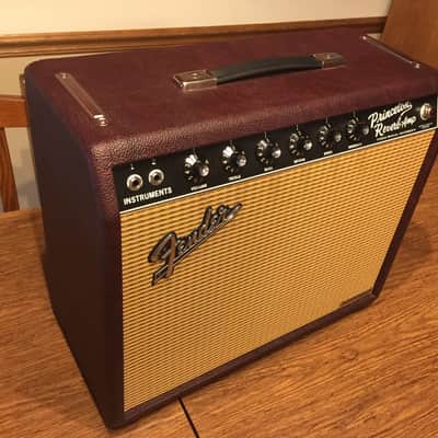 Fender Princeton Reverb (Alessandro) Bordeaux Red image 1