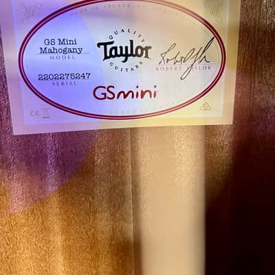 Taylor GS Mini Mahogany Acoustic Guitar - Natural image 11