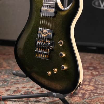 Schecter Avenger FR-S 50th Anniversary Electric Guitar - 50th Gold Burst image 4