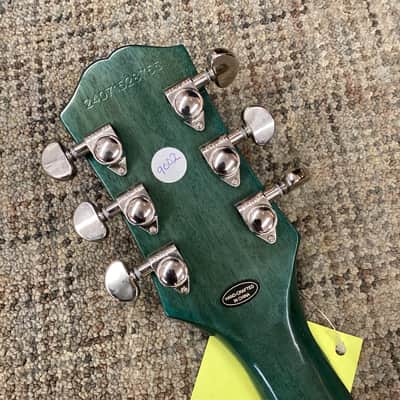 Epiphone Les Paul Standard '60s Quilt Top in Transparent Blue image 7