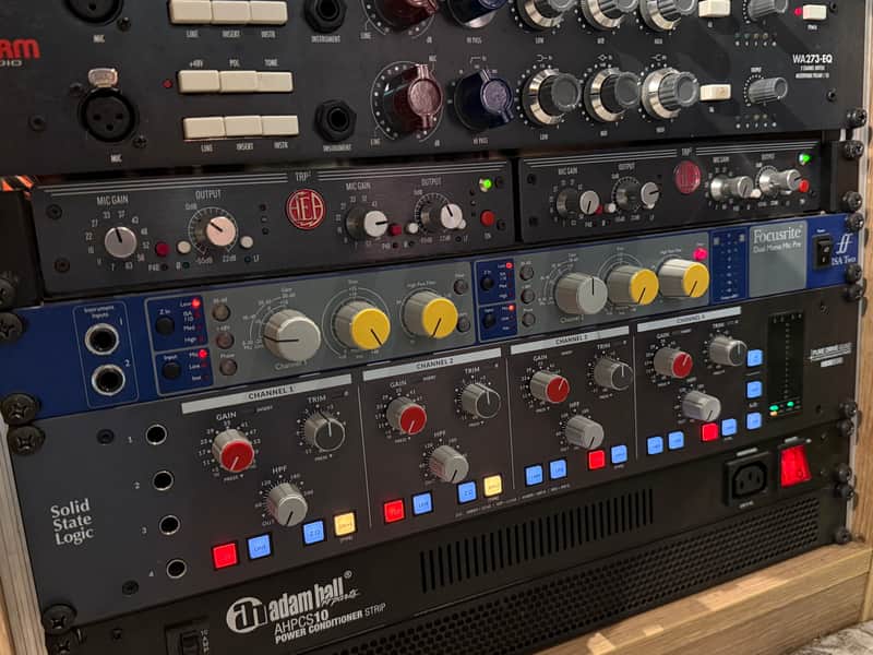 Focusrite ISA Two Dual Mono Mic Preamp 2012 - Present - Blue image 1