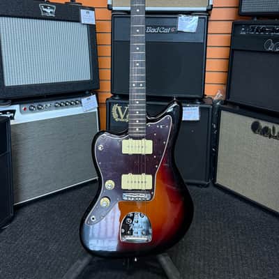 Fender American Professional II Jazzmaster Left-Handed with molded Deluxe case - 3-Color Sunburst (Open Box) image 1