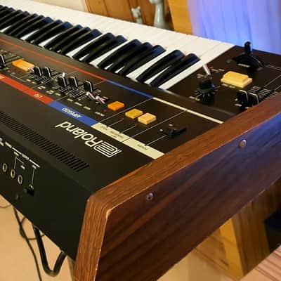 Roland Juno-60 61-Key Polyphonic Synthesizer β
RARE from Β΄80sβ
Synthesizer / Keyboard β
Cleaned & Full Checked image 9