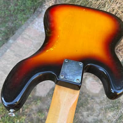 1969 Fender Precision Bass - Sunburst - Great Player OHSC image 7