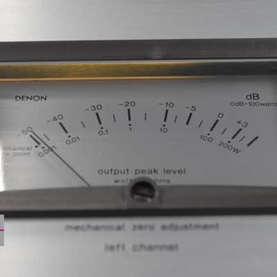 DENON POA-1001 Power Amplifier in Good Condition image 3