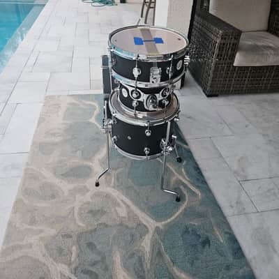 DW Design Series Mini-Pro 10/13/16/5x13" 4pc Shell Pack 2015 - Present - Black Satin image 4