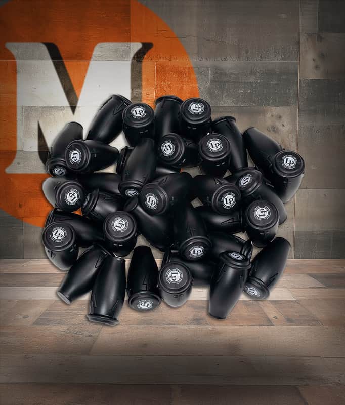 Latin Percussion LP Conga Shaker Black 36 Pack (LP201-BK) image 1