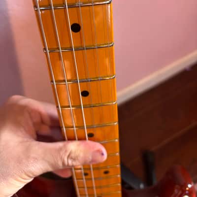 Fender American Professional II Stratocaster with Maple Fretboard 2020 - Present - Sienna Sunburst PARTSCASTER image 24