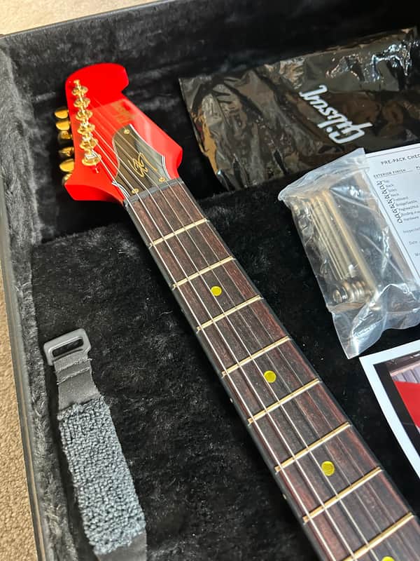 Gibson Lzzy Hale Signature Explorerbird 2022 - Cardinal Red - Image 9