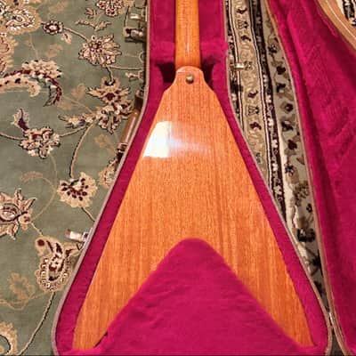 Gibson Flying V Reissue 2016 Ltd Proprietary Mint Condition Gibson Flying V Proprietary 2016 - Natural image 2